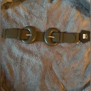 NWT nOir Green Statement Belt OS
